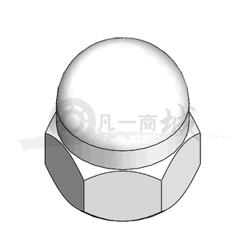 GB/T 923-2009六角盖形螺母(D大于12)